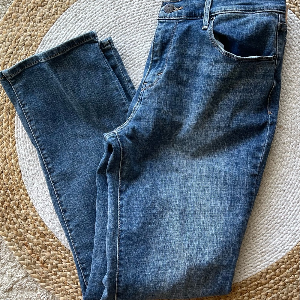 Levi's 505 5pkt straight leg jeans-32 - Picture 6 of 12